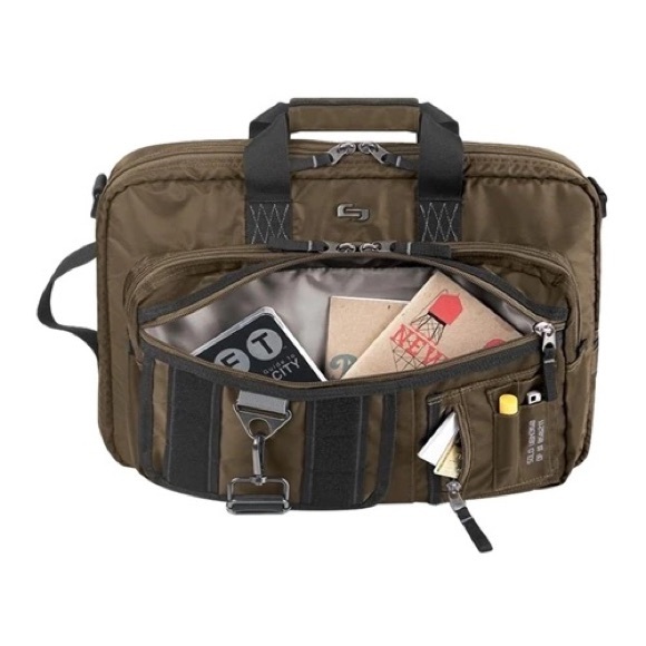 SOLO Black Ops ZONE—Laptop case - 15.6-inch Hybrid Briefcase VS Backpack - Picture 8 of 10